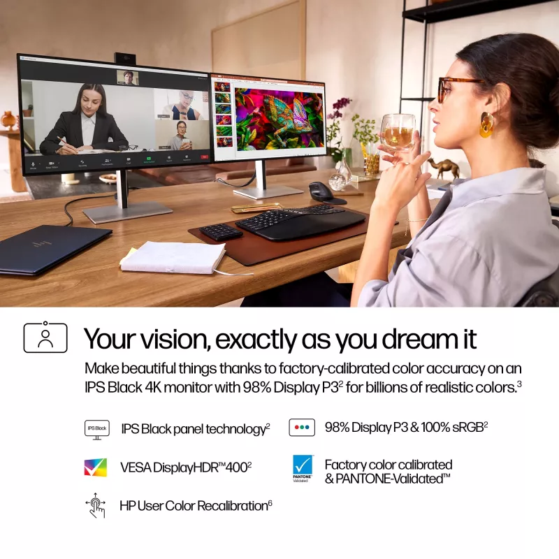 Οθόνη συνδιάσκεψης HP Series 7 Pro 27 inch 4K - 727pm