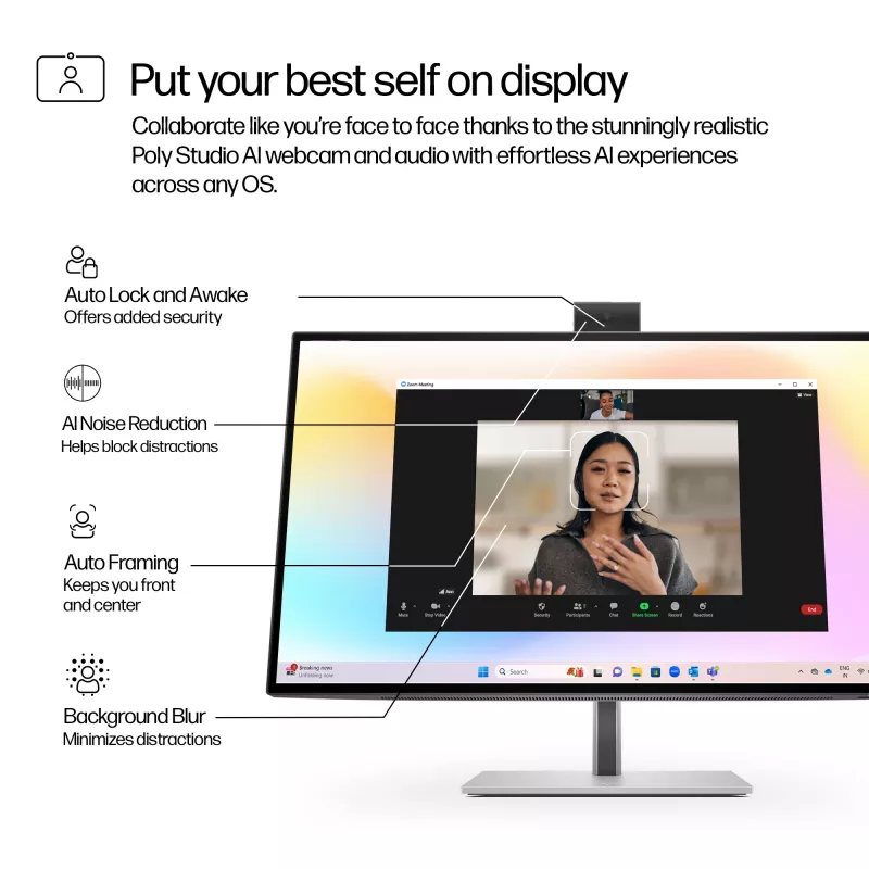 Οθόνη συνδιάσκεψης HP Series 7 Pro 27 inch 4K - 727pm