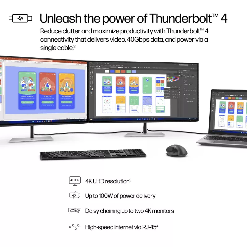 Οθόνη HP Series 7 Pro 31,5 inch 4K Thunderbolt 4 - 732pk