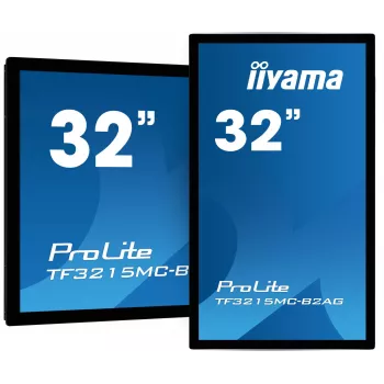 Οθόνη υπολογιστή iiyama ProLite TF3215MC-B2AG 80 cm (31,5 inch) 1920 x 1080 Pixel Full HD LED Touchscreen Kiosk μαύρο