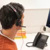 Στερεοφωνικό headset HP Poly Blackwire 5220 USB-C + βύσμα 3,5 mm + προσαρμογέας USB-C/A