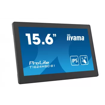 iiyama T1624MSC-B1 Οθόνη υπολογιστή 39,6 cm (15,6 inch) 1920 x 1080 Pixel Full HD LED Touchscreen Μαύρη