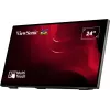 Viewsonic TD2465 Signage Display Διαδραστική επίπεδη οθόνη 61 cm (24 inch) LED 250 cd/m² Full HD Μαύρη Touchscreen