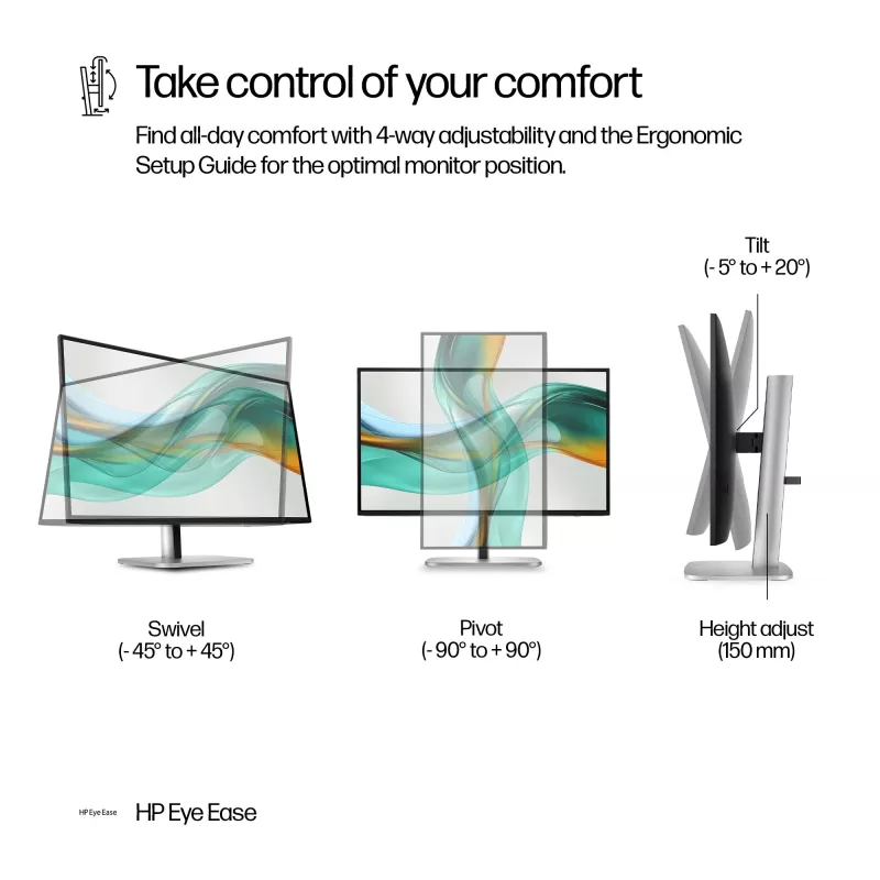 HP Series 5 Pro 27 inch QHD USB-C Οθόνη LCD 2560 x 1440