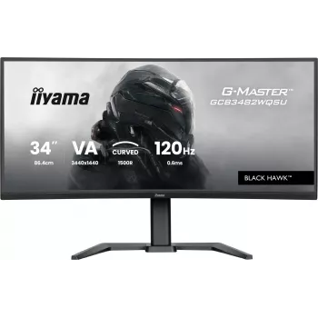 iiyama GCB3482WQSU-B1 Οθόνη υπολογιστή 86,4 cm (34 inch) 3440 x 1440 Pixel UltraWide Quad HD LED Μαύρη