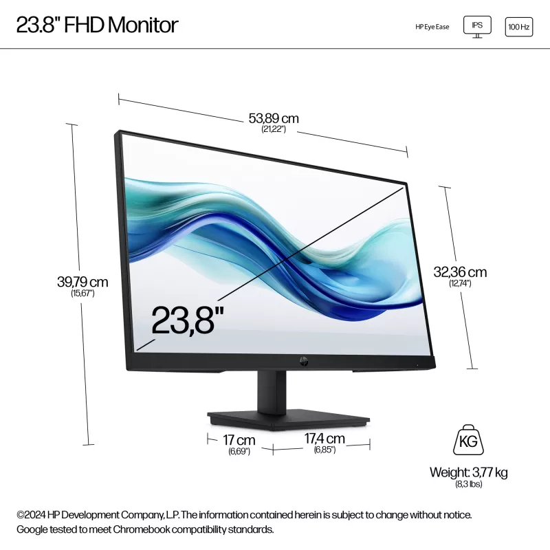 Οθόνη HP Series 3 Pro 23,8 inch FHD LCD 1920x1080