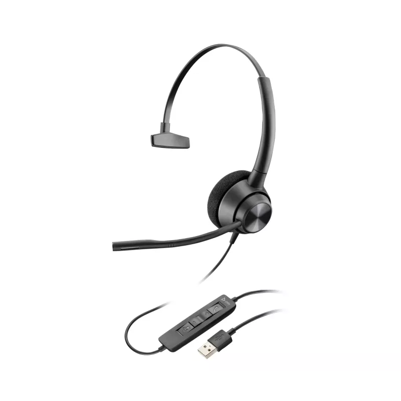 HP Poly EncorePro 310 Μονοφωνικό Headset USB-A TAA