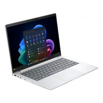 HP EliteBook 8 G1a Laptop, 14 ίντσες, AMD Ryzen AI 7 350, 64GB DDR5, 1TB SSD, Windows 11 Pro, Glacier Silver
