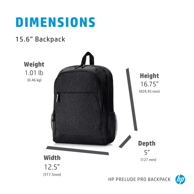 HP Prelude Pro σακίδιο 15,6 ιντσών, σακίδιο, 480 g