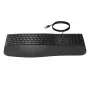 HP 485 Comfort ενσύρματο πληκτρολόγιο πλήρους μεγέθους USB μεμβράνης με στηρίγματα καρπού