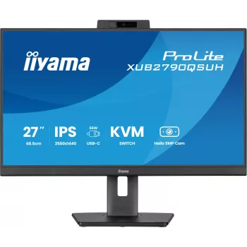 iiyama ProLite XUB2790QSUH-B2 οθόνη υπολογιστή 68,6 cm (27 ίντσες) 2560 x 1440 pixel Quad HD LED μαύρη