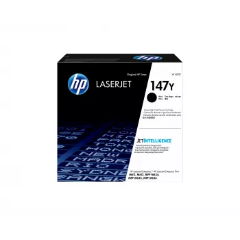 HP 147Y Extra High Yield Μαύρο Γνήσιο Μελανοδοχείο LaserJet
