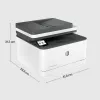 Εκτυπωτής HP LaserJet Pro 3002dn Laser Γκρι Λευκό