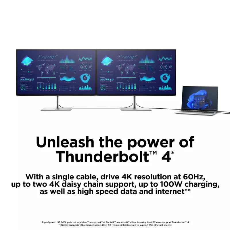 Οθόνη HP E32k G5 31,5 ίντσες 4K Ultra HD LCD 3840 x 2160