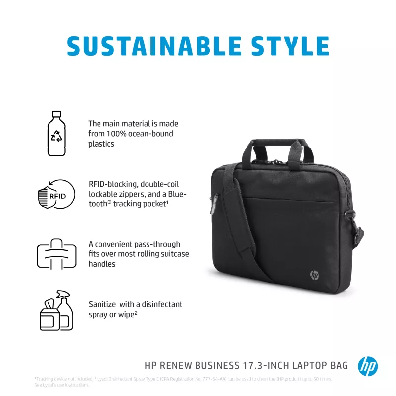 HP Renew Business 17.3 inch τσάντα laptop