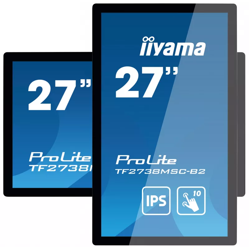 iiyama ProLite TF2738MSC-B2 Οθόνη υπολογιστή 68,6 cm (27 ίντσες) 1920 x 1080 Pixel Full HD LED Touchscreen Multi-User Μαύρο