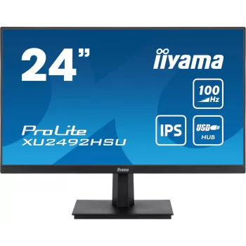 iiyama ProLite XU2492HSU-B6 Οθόνη υπολογιστή 60,5 cm (23,8 ίντσες) 1920 x 1080 Pixel Full HD LED Μαύρο