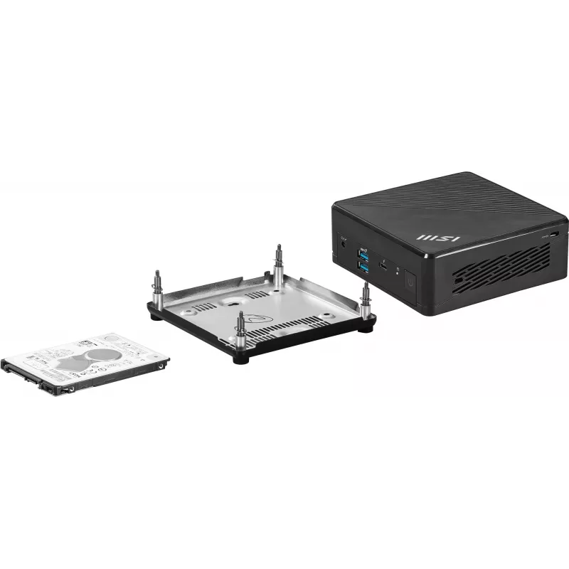 MSI Cubi 5 12M-022BDE 0,66L Mini-PC μαύρο i3-1215U