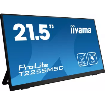 iiyama ProLite T2255MSC-B1 οθόνη υπολογιστή 54,6 cm (21,5 ίντσες) 1920 x 1080 Pixel Full HD LCD Touchscreen μαύρο