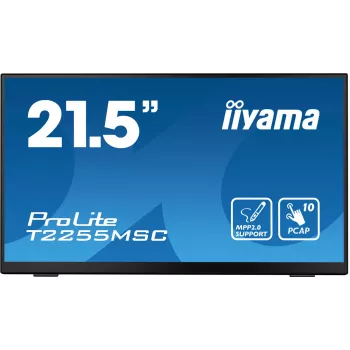 iiyama ProLite T2255MSC-B1 οθόνη υπολογιστή 54,6 cm (21,5 ίντσες) 1920 x 1080 Pixel Full HD LCD Touchscreen μαύρο
