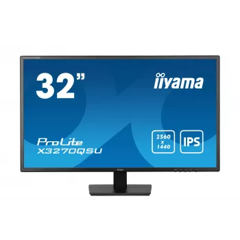 iiyama ProLite X3270QSU-B1 οθόνη υπολογιστή 80 cm (31,5 ίντσες) 2560 x 1440 Pixel Wide Quad HD LED μαύρο