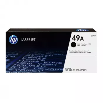 HP 49A μαύρο γνήσιο τόνερ LaserJet, 2500 σελίδες, μαύρο, 1 τεμ.