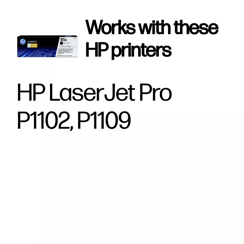 HP 85A μαύρο γνήσιο τόνερ LaserJet