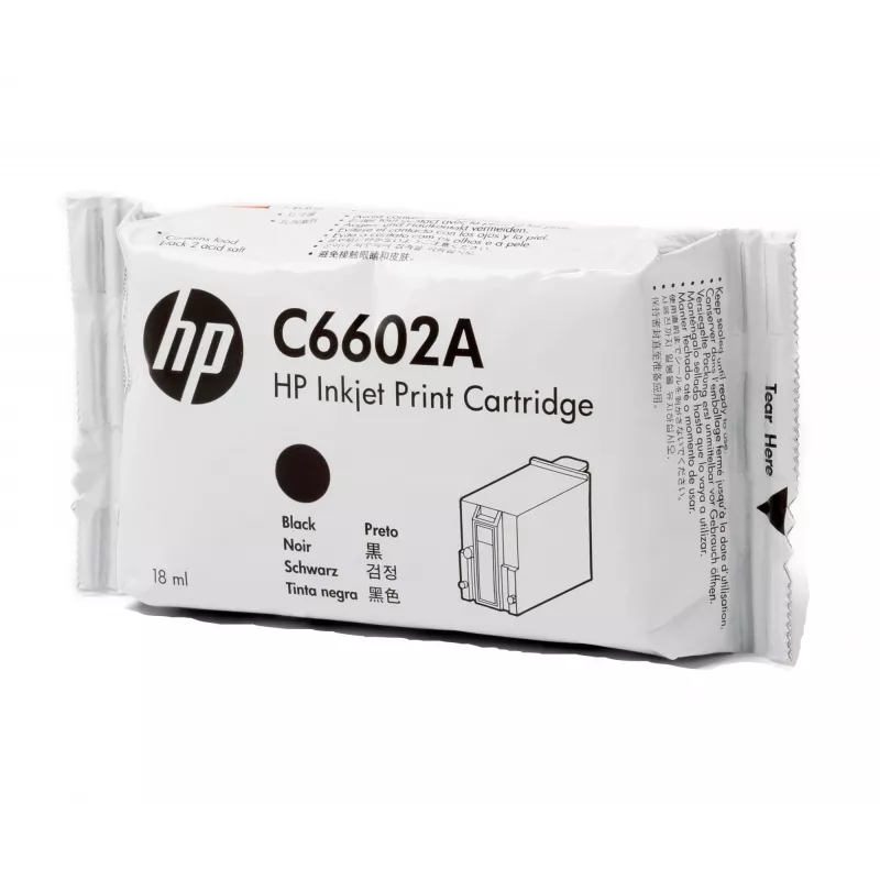 HP TIJ 1.0b 1 C6602A μαύρο μελανοδοχείο