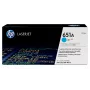 HP 651A κυανό γνήσιο τόνερ LaserJet, 16000 σελίδες, κυανό, 1 τεμ.