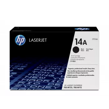 HP 14A μαύρο γνήσιο τόνερ LaserJet, 10000 σελίδες, μαύρο, 1 τεμ.