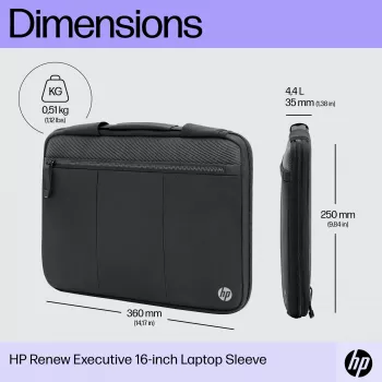 HP Renew Executive θήκη laptop 14 inch, 35,8 cm, μονόχρωμο