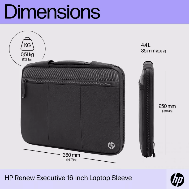 HP Renew Executive θήκη laptop 14 inch, 35,8 cm, μονόχρωμο