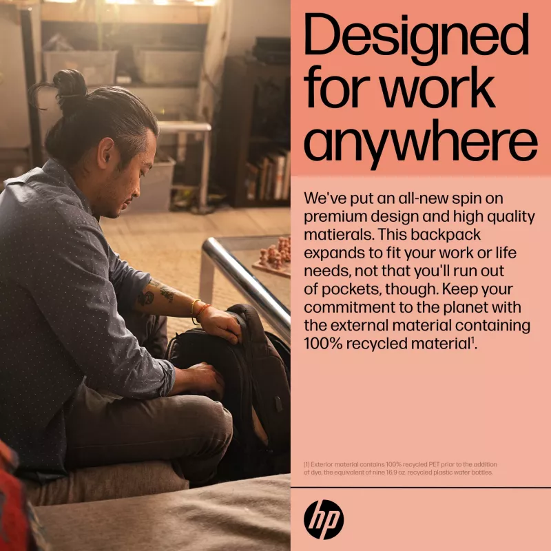 HP Renew Executive σακίδιο laptop 16 inch, σακίδιο, 40,9 cm (16,1 inch), 890 g