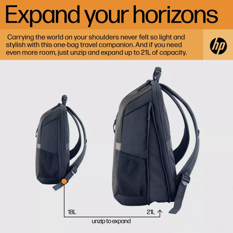 HP Travel 18 λίτρα 15.6 Iron γκρι σακίδιο laptop