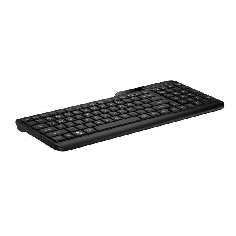 HP 475 Dual-Mode Wireless πληκτρολόγιο, Full-size (100%), Wireless, RF Wireless + Bluetooth, μεμβράνης, μαύρο