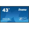iiyama PROLITE LE4341S-B2 ψηφιακή οθόνη σήμανσης 108 cm (42,5 inch) LCD 350 cd/m² Full HD μαύρο 18/7