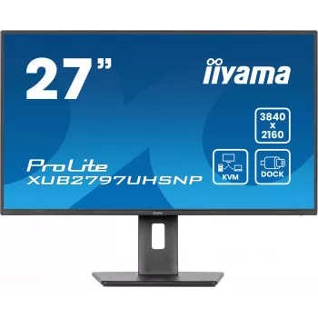 iiyama ProLite XUB2797UHSNP-B1 οθόνη υπολογιστή 68,6 cm (27 inch) 3840 x 2160 Pixel 4K Ultra HD LED μαύρο