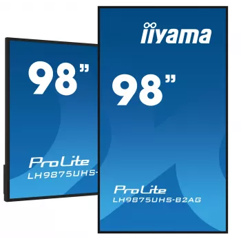 Ψηφιακή οθόνη σήμανσης iiyama LH9875UHS-B2AG 97,5 inch LED 4K Ultra HD 3840 x 2160
