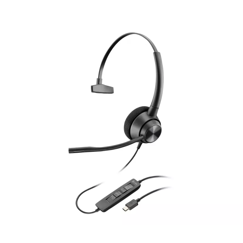 HP Poly EncorePro 310 USB-C Μονοφωνικό Headset TAA