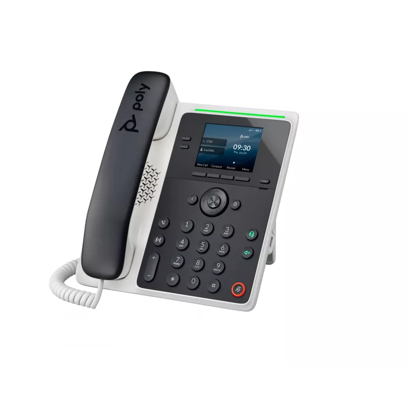 HP Poly Edge E100 IP-Τηλέφωνο και PoE-δυνατό, IPS, 320 x 240 Pixel, 4:3, HTTPS, ENERGY STAR, EAC, RoHS, Federal Communications Commission (FCC), CE