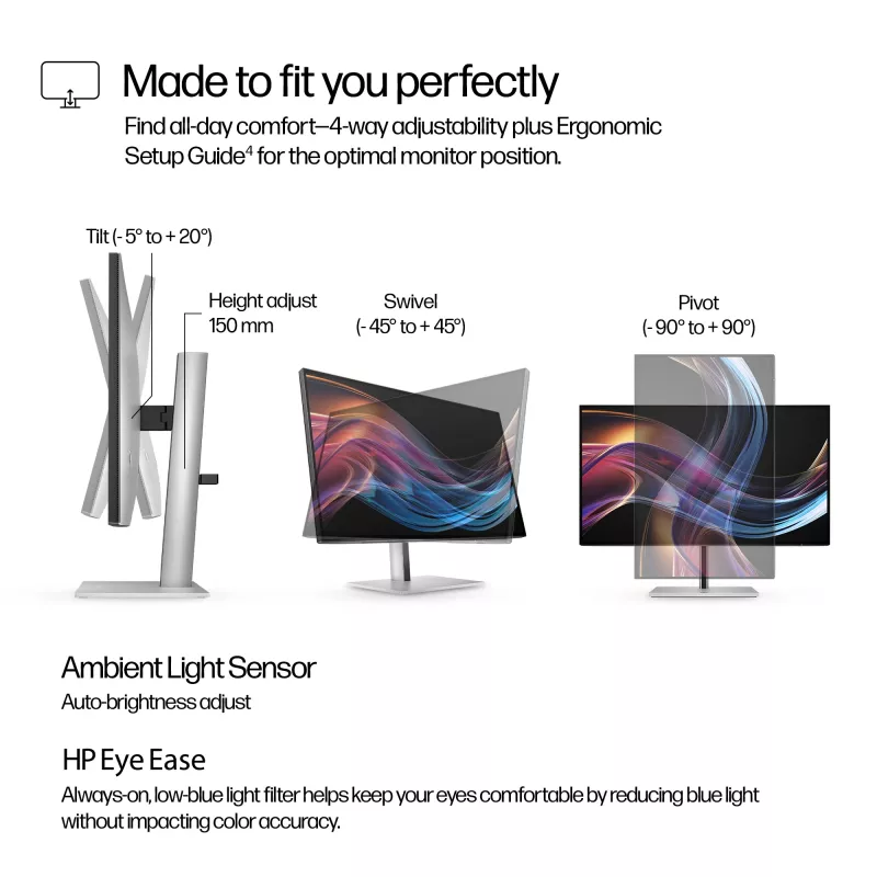 Οθόνη HP Series 7 Pro 27 ίντσες 4K Thunderbolt 4 LCD 3840 x 2160