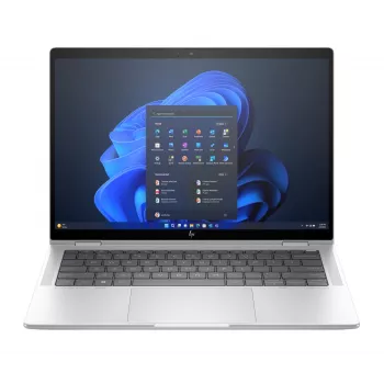 HP Elite x360 1040 G11 A26QTEA φορητός υπολογιστής 2 σε 1, Intel Core Ultra 7 155H, 35,6 cm (14 ιντσών) 2,8K (2880 x 1800) οθόνη αφής OLED, 32 GB LPDDR5x, 1 TB SSD NVMe, Intel Arc Graphics, Wi-Fi 7, Windows 11 Pro, γερμανικό πληκτρολόγιο, ασημί