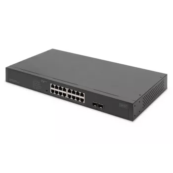 Μη διαχειριζόμενος διακόπτης Digitus DN-95347-2 16-Port Gigabit Ethernet 1U