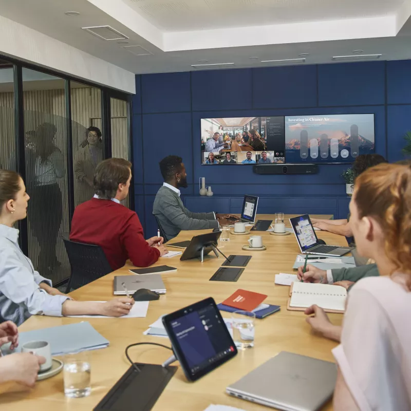 HP Poly Studio X72 All-In-One Video Bar χωρίς ασύρματο module ή καλώδιο τροφοδοσίας TAA