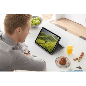 LOGITECH Folio Touch Θήκη πληκτρολογίου με οπίσθιο φωτισμό και trackpad Oxford Γκρι για iPad Air (4ης γενιάς) Γερμανικό Qwertz