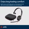 HP Poly Blackwire 5210 Μονοφωνικό USB-C Headset +3.5mm Plug +USB-C/A Adapter (Bulk)