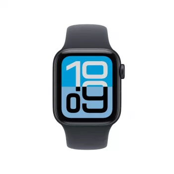 APPLE Watch SE 3 GPS 40mm Θήκη αλουμινίου Mitternacht με αθλητικό λουράκι S/M - Mitternacht
