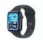APPLE Watch SE 3 GPS + Cellular 44mm Θήκη αλουμινίου Mitternacht με αθλητικό λουράκι Midnight M/L