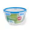 EMSA CLIP & CLOSE N10114 Στρογγυλό δοχείο 2,6 L Μπλε, Διάφανο 1 τεμ.