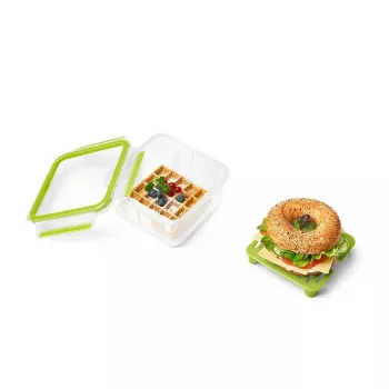 EMSA CLIP & GO XL Τάπερ φαγητού 1,3 L Πράσινο, Διάφανο 1 τεμ.